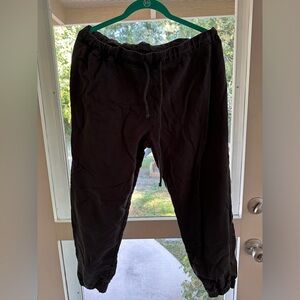 Hatch “The Out The Door Jogger” sweatpants size 1 black